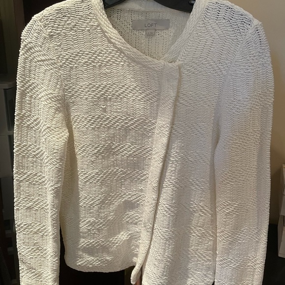 Loft Zip up Sweater - Picture 2 of 6